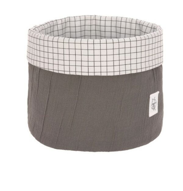 PANIER DE RANGEMENT ANTHRACITE PETIT