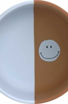 BOL EN SILICONE HAPPY BLEU